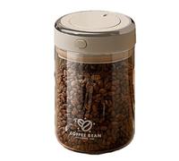 Iouyjiu Coffee Bean Organizer, Kitchen Coffee Bean Storage, Coffee Bean Jar For Freshness, Food Storage Jar For Coffee Beans, Coffee Bean Storage Solution, Airtight Container For Coffee Beans