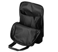 Iouyjiu Coloring Book Organizer, Portable Storage Bag, Black Painting Book Pouch, Features a Convenient Handle for Easy Carrying for Posters, Art Supplies, 9 x 12,6 x 3,5 pollici, Attributo singolo,