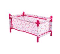 Iouyjiu Culla per bambole per bambini, Letto per bambole per bambini | Portabagagli per - Porta-seggiolino per auto per, bambola realistica fai finta di giocare a passeggino