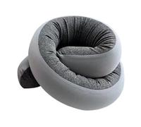 Iouyjiu Cuscini da viaggio per dormire, poggiatesta flessibile a spirale, lavabile, per ufficio, viaggi in auto, aereo, viaggi su strada, campeggio, sonno, supporto per il mento della testa