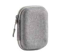 Iouyjiu Digital Camera Case, Protective Carrying Pouch, Shockproof Waterproof Organizer, Compact Travel Storage Box, Durabless Gear for Men Women Photographers, 12 x 9 x 4 cm Black Gray, grigio, Se