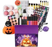 Iouyjiu Eyeshadow Palette Kit, Long-Lasting Mascara, Concealer Foundation Set, Complete Makeup Set For Eyeshadow Palette, Concealer, Foundation, Mascara, And Makeup Brushes