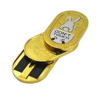 Iouyjiu Fidget Slider Toy, Bunny Metal Clicker, Handheld Anti Stress Gadget, Calming Click Sound Pocket Size Durabled Zinc Alloy Ideal for Men Teens Offices Travel, 1 Piece