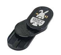 Iouyjiu Fidget Slider Toy, Bunny Metal Clicker, Handheld Anti Stress Gadget, Calming Click Sound Pocket Size Durabled Zinc Alloy Ideal for Men Teens Offices Travel, 1 Piece