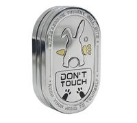 Iouyjiu Fidget Slider Toy, Bunny Metal Clicker, Handheld Anti Stress Gadget, Calming Click Sound Pocket Size Durabled Zinc Alloy Ideal for Men Teens Offices Travel, 1 Piece
