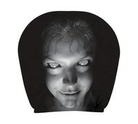 Iouyjiu Funny Car Headrest Covers - Interior Seat Decor for Commuting Trips | Soft Fabric Slipcase with Stretch Fit, Front Head Cushion Protector Sedan SUV RV Drivers Parties Fleet