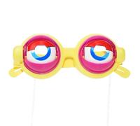 Iouyjiu Googly Eye Eyewear - Comedy Dress Up Item for Creatives Events | Lightweight Flexible Eyeglasses with Oversized Eye Effect, Playful Visual Prop for Performances Social Media Themes