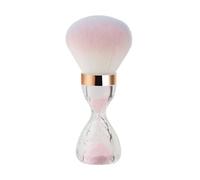 Iouyjiu Makeup Brush, Soft Bristle Face Tool, Portable Beauty Applicator, Smooth Even Coverage, Lightweight Compact Design, Made of Nylon Rayon Abs Material, 73g
