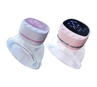Iouyjiu Milk Extractor, Breastfeeding Pump, Comfortable Wearable, Electric Pump, Ricaricabile Low Noise Soft Silicone and Leak Proof Design for Comfortable Outdoor Use, 1 x