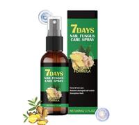 Iouyjiu Natural Nail Strengthener, Toenail Repair Spray, Long Lasting, Gentle Formula Damaged Nails Restores Thickened Toenails for Daily Foot Care, 1.18x1.18x4.33 Inches