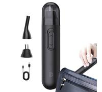 Iouyjiu Nose Hair Trimmer, Electric Clippers, Cordless Shaver, Portatile, Precision Grooming, Duals Edge Blades Ideal for Home, Car, Travel, 4.96 x 0.98 x 0.98 Inches