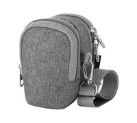 Iouyjiu Respirator Storage Bag, Waterproof Carrying Pouch, Portable Hard Shells Case, Sturdy Dustproof Zipper Design, Compact Size, Made Of 600 Snowflake Fabric Material, 60g
