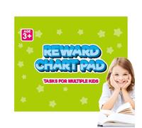 Iouyjiu Reward Chart for Kids, Reusable Behavior Tracker, Magnetic Incentive Board, Dry Erase Design, Educational Motivation Tool, for Potty Training, Cores, Homeschool Activities, 30 x 25 cm Green