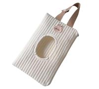 Iouyjiu Riutilizzabile per salviettine riutilizzabili - Borsa da viaggio portatile Lipides Dispensatore di tessuto di carta,Custodia per supporto antipolvere, borsa in tessuto passeggino per