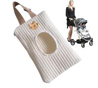 Iouyjiu Salviette da viaggio, Baby Wipes Case da viaggio | Il distributore di tessuti di carta pulisce Borsa da viaggio ricaricabile - Custodia per supporto antipolvere, borsa in tessuto passeggino