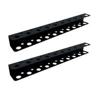 Iouyjiu Screwdriver Holder Wall, Tool Display Stand, Screwdriver Storage Rack, Wall Mount Organizer with Heavy Duty and Space Saving Design for Garages or Workshops, 2 Pieces