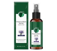 Iouyjiu Shoe Odor Spray, Lavender Foot Deodorizer, Scented Feet Spray, Natural Fragrance All Day Freshness Perfect for Gym, Travel, Home, Sport, 1.06x1.06x4.02 Inches