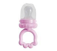 Iouyjiu Silicone Pacifier, For All Silicone Soother, Leakproof Fruit Bite Feeder, Safe For Newborns, No Bpa Design, Soft, Durable, Multiple Colors, 4.33x1.97in
