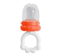 Iouyjiu Silicone Pacifier, For All Silicone Soother, Leakproof Fruit Bite Feeder, Safe For Newborns, No Bpa Design, Soft, Durable, Multiple Colors, 4.33x1.97in