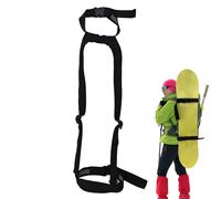 Iouyjiu Ski Straps for Carrying, Adjustable Ski Holder Strap, Snowboarding Leashes Cord, Snowboard Binding Straps with Compact and Lightweight 19.69x0.79x0.79 Inches for Snowboarding and Skiing
