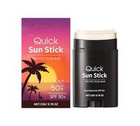 Iouyjiu Sunscreen Stick, Face Sunblock, Spf 50+ Sunblock, non Greasy Texture, Oil Control Formula 22g Travel Size Ideal for Daily Outdoor Protection, 1,57 x 0,87 x 3,07 Inches