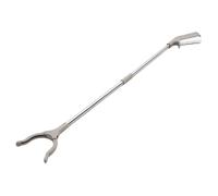 Iouyjiu Trash Pickers, Trash Nabber for Seniors, Stainless Steel Grabber Tool, Lightweight Reach Extender with Ergonomic Grip for Garden Lawn Bathroom Yard Shower Cleaning Use 84 cm