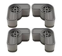 Iouyjiu Washing Machine Vibration Pads, 4 Heavy Duty Anti-Slip Stabilizers, Shock-Absorbing Rubber Risers, Appliance Stopper Feet for Laundry Room Vibrate Noise Control Use 3,62 x 1,77 in