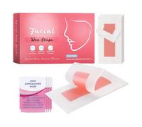 Iouyjiu Waxing Strips, Hair Removal Strips, Epilating Strips, Gentle Wax Formula Non Irritating Clean Kit for Legs, Arms, Bikini, Chest, Face and Full Body Use, 1 Set