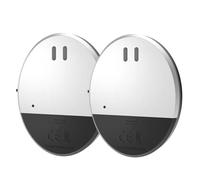 Iouyjiu Wireless Design Window Alarm Sensors, Home Security Window Alarms, 130db Door Vibration Alarm, Window Security Alarm for Home, Indoor, Outdoor, Home, Decoration, White Color