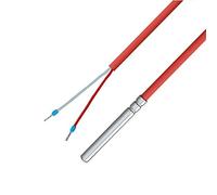 iOVEO 036HS02205 - PT1000 - Sonda di temperatura/sensore solare con cavo in silicone fino a 200 °C, 5 metri