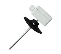 iOVEO 041KF01230 - PT100 - Sonda di temperatura canale con alloggiamento con flangia di montaggio, lunghezza di installazione 300mm