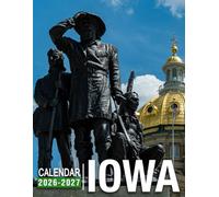 Iowa Calendar 2026 - 2027: Live Organized With Monthly Planner Jan 2026 To Dec 2027 Stunning Photos Us Holidays Ideal Gift Idea
