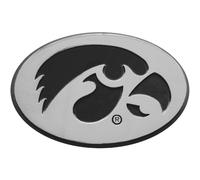 Iowa Hawkeyes Premium Solido Metallo Cromato Placcato Auto Emblema SLS