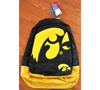 Iowa Hawkeyes Zaino / Retro Confezione Libro Borsa Nuovo NCAA - Team Colori Big