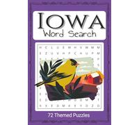Iowa Word Search Puzzle Book: Easy To Read Word Find Based On All Things Iowa