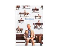 IOWNMCVHX Movie Forrest Gump Main Character Fan Art - Stampa da parete moderna per camera familiare, 30 x 45 cm