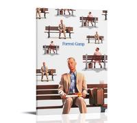 IOWNMCVHX Movie Forrest Gump Main Character Fan Art - Stampa da parete moderna per camera familiare, 50 x 75 cm
