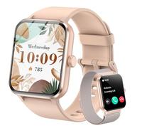 IOWODO Orologio intelligente per uomo e donna, 1,39 pollici, con Bluetooth