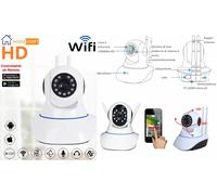 IP Camera telecamera WIFI x iPhone iPad Galaxy Android Videocamera micro SD slot