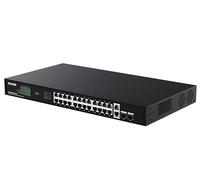 IP-COM SWITCH POE UNMANAGED, 28 PORT, 24 POE G1128P-24-410W