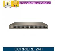 IP-COM - G3350F Switch Cloud Managed 48 Porte Ethernet 10/100/1000 Base-T 2 Porte SFP 100/1000 Base-X Supporto di VLAN, IGMP, Qos, ACL, DHCP Snooping