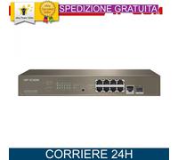 SWITCH IP-COM G5310P-8-150W 9P GIGABIT Base-T 1P 1000 Base-X SFP LAYER 3 MANAGED PoE budget130W