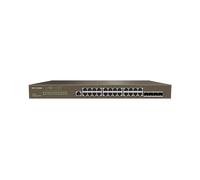 IP-COM Networks G3328F switch di rete Gestito L2 Gigabit Ethernet (10/100/1000) 1U Nero [IC-G3328F]