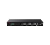 IP-COM SWITCH POE MANAGED L2, 28 PORT, 26 POE, 2 SFP