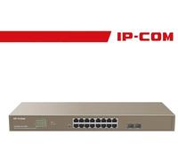 Switch cloud 16GE+2SFP IP-Com PoE 16 porte 10/100/1000 Mbps G3318P-16-250W