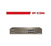 IP-COM Switch Unmanaged 8GE + 2SFP 8 porte PoE 150W - G1110P-8-150W