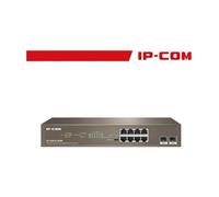 IP-COM Switch Unmanaged 8GE + 2SFP 8 porte PoE 150W - G1110P-8-150W EOL