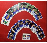IP CON L'ITALIA Set 24 Figurine SERIE COMPLETA Sticker Calciatori 1988 (NEW)