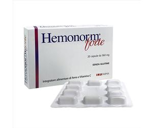 IP Farma- Hemonorm Forte Integratore Alimentare, 20 Capsule