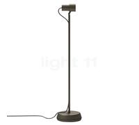IP44.DE Piek Lettura Lampada da terra LED, marrone